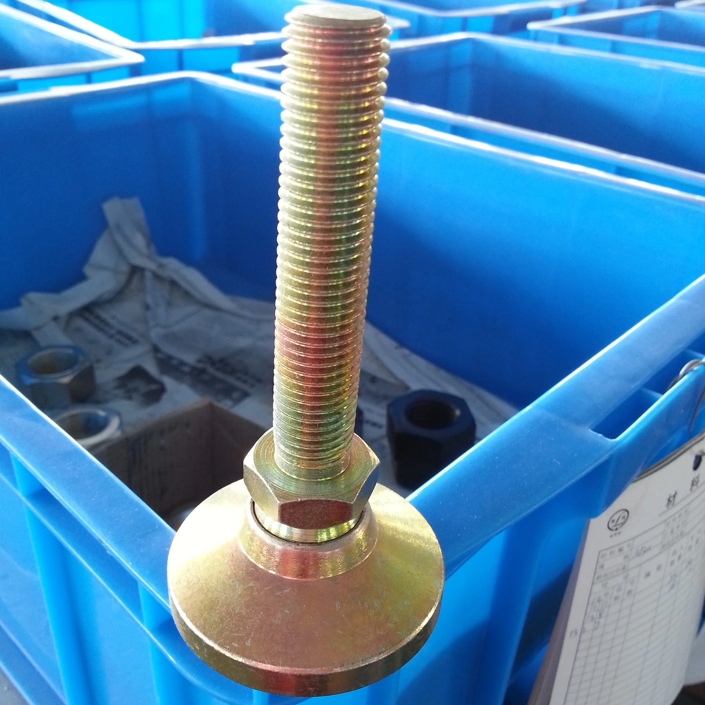 M12*50-40 Plastic Furniture Leveling Feet Adjustable Leveler Glide