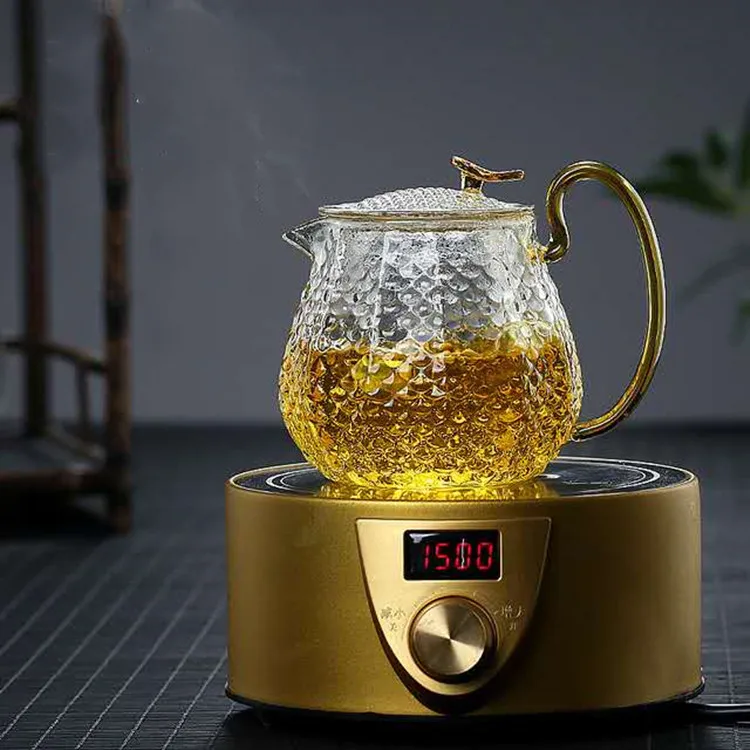 Hot Sale 500ml Teapot Set With Cup Black Tea Green Teapot For Drinking Set