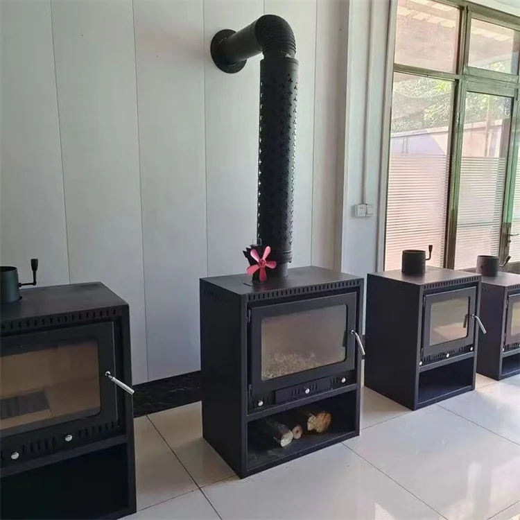 Factory Custom Freestanding Wood Burning Stove Central Heating Cast Iron Wood Burning Stove With Oven