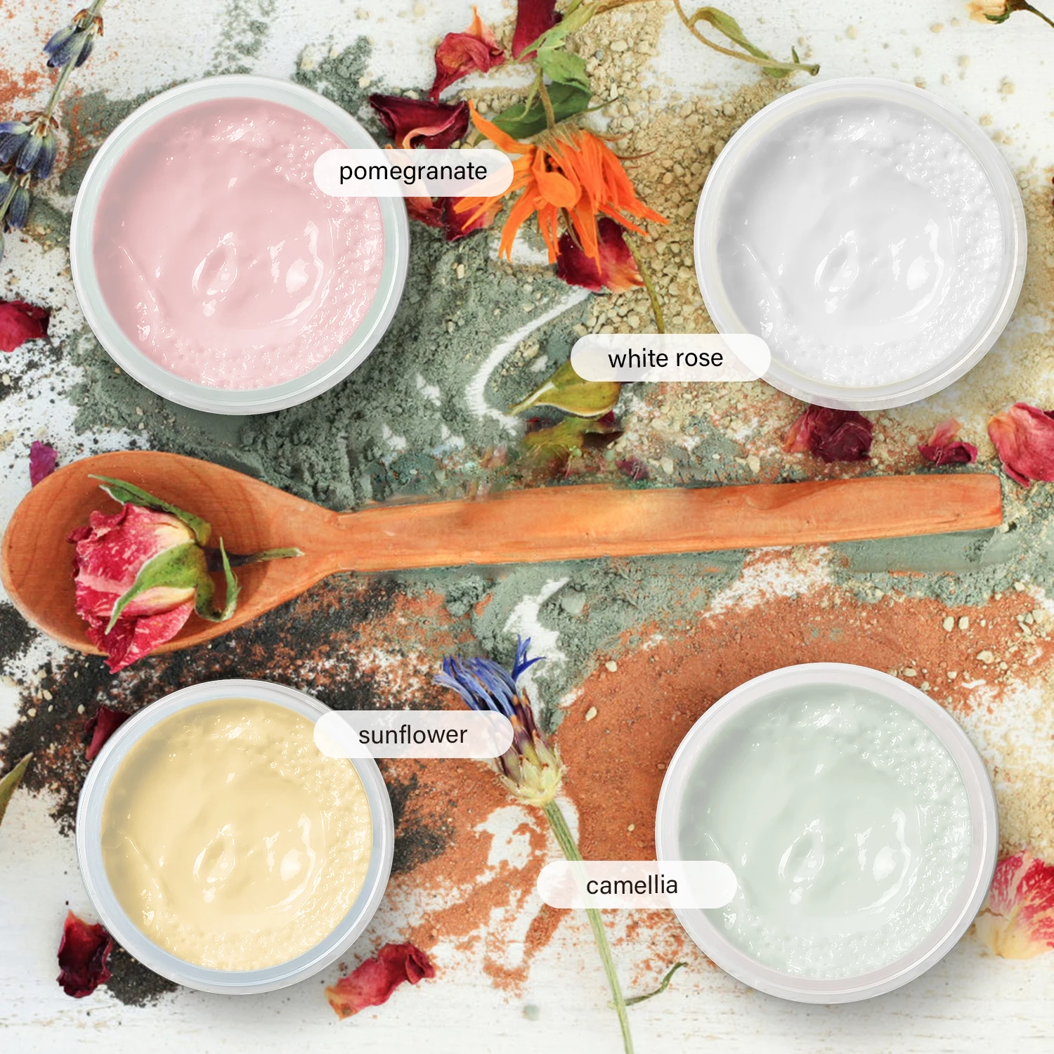 Vitamin E New Design Color Skin Care Set White Cream Jar Shea Butter Wholesale Body Lotion