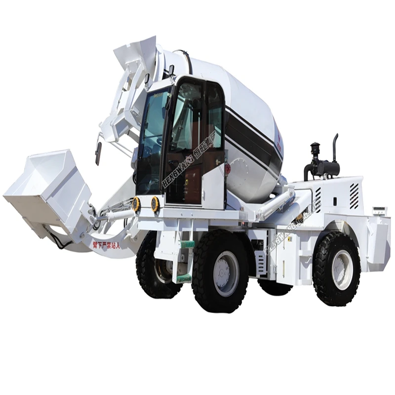 2.4m3 2.4cbm 2.4Cubic Meter Concrete Mixer Truck Mixing Drum Cement Transit Truck