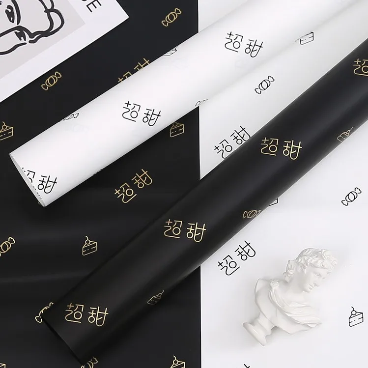 Good Quality Package Film Roll Flowers Pack Paper Packaging Raw Materials