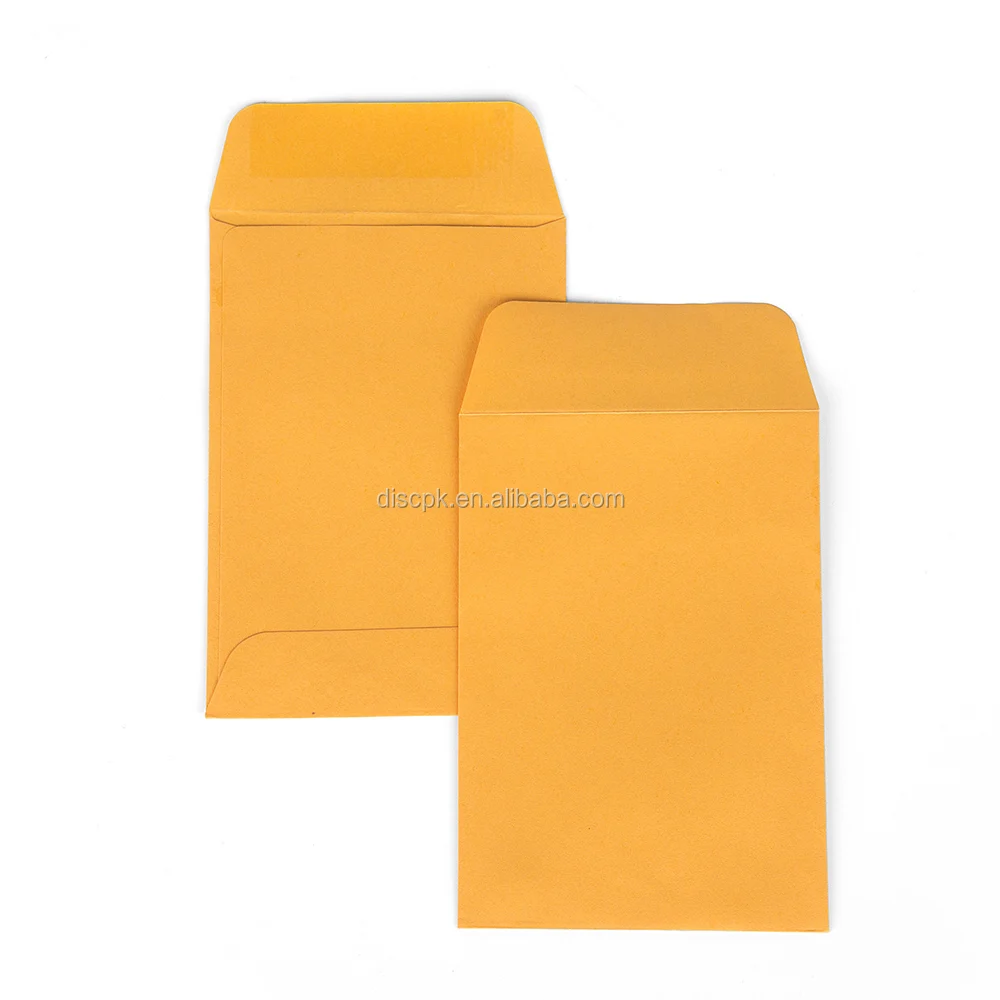 Конверт из золотой крафт-бумаги в китайском стиле заводская упаковка конвертов с открытым концом коробка или сумка мини конверт для монет