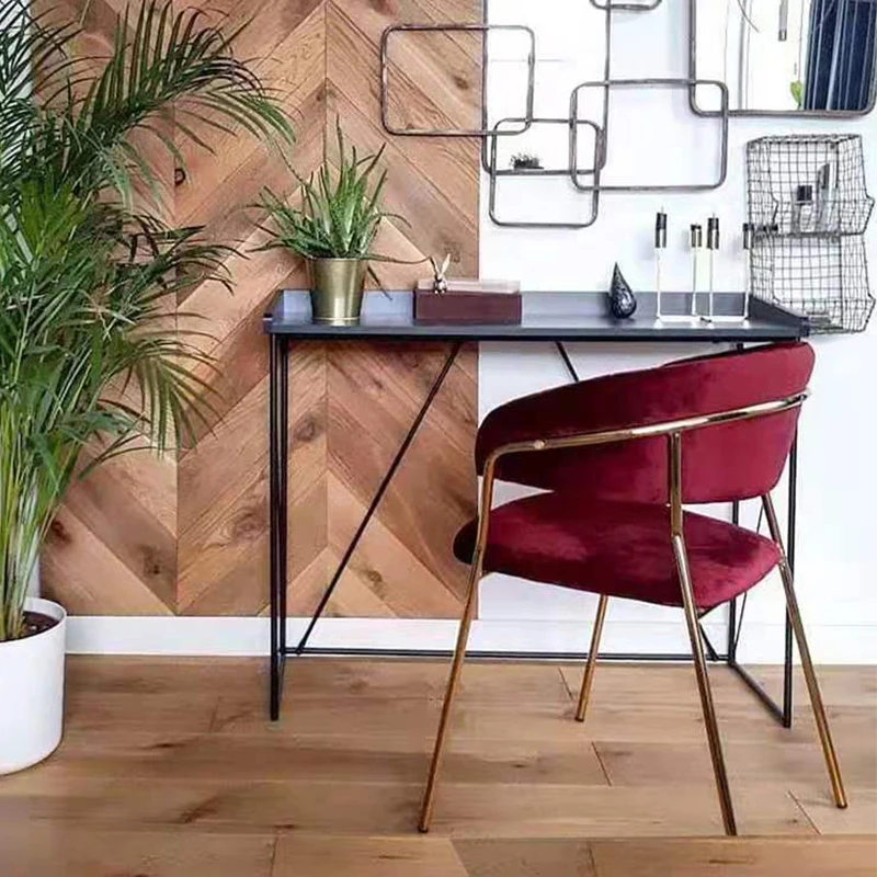 Hot Selling metal chair legs replacement Dining Room Chairs High quality Design Room Furniture wooden metal chair base