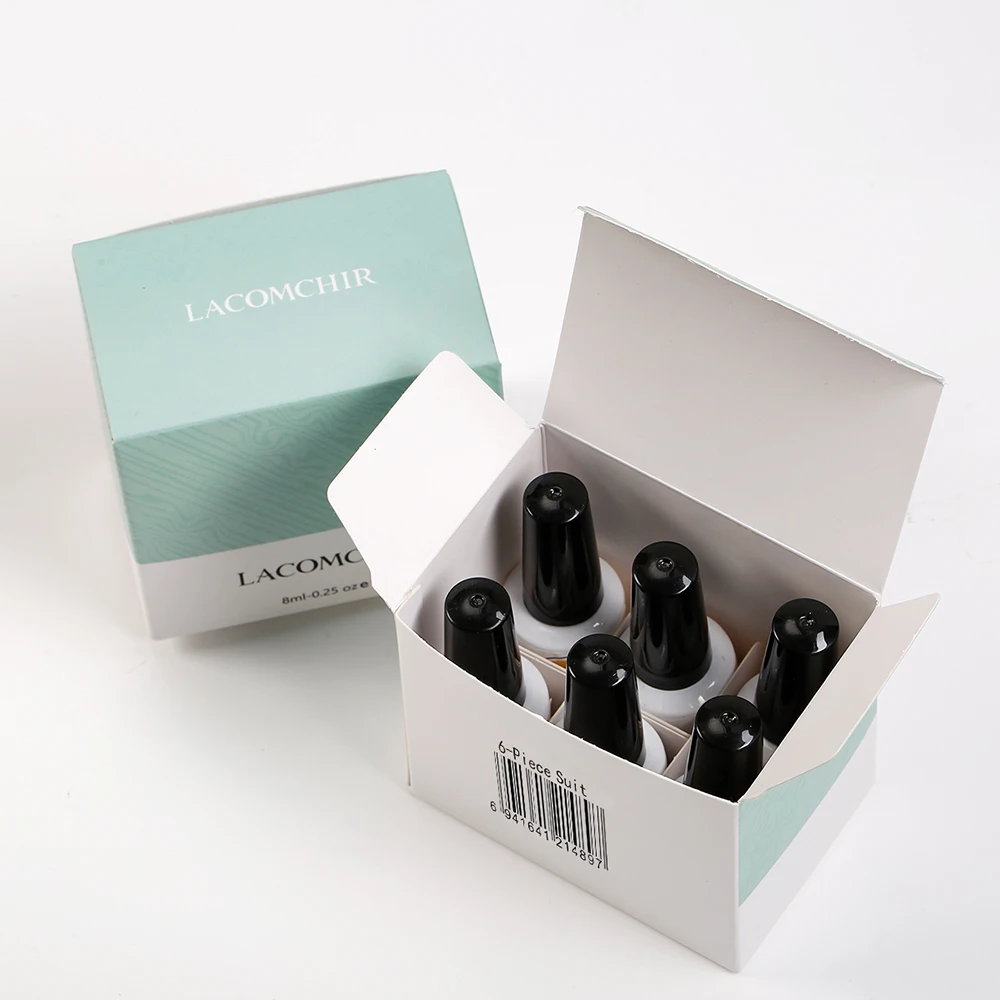  Lacomchir оптовая продажа УФ-гель светодиодный soak off гель для ногтей oulac 6 видов цветов винтажной украшенной Estate