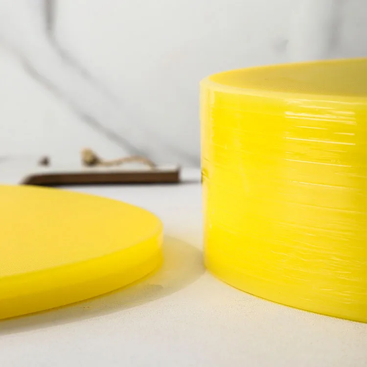 Высокое качество разделочная доска блок Толстая круглый пластиковый мясника