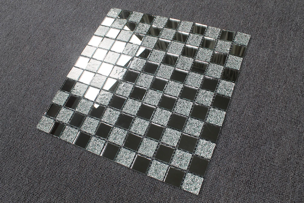 Competitive Price self-adhesive mirror glass mosaic tile for sale