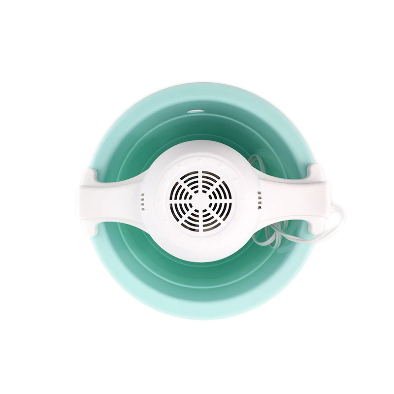 Low Power Home Portable High Efficiency Ice Cooling Kitchen DIY Round Frozen Fruit Yogurt Mix Plastic Ice Cream Maker