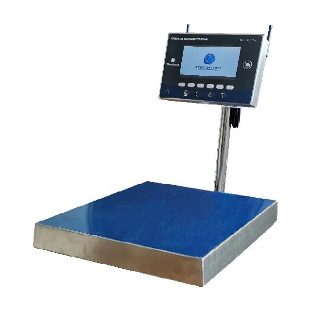 MonolithIoT 30*40cm 60kg LCD Display with Customized Android APP Digital Platform Scale for Industrial