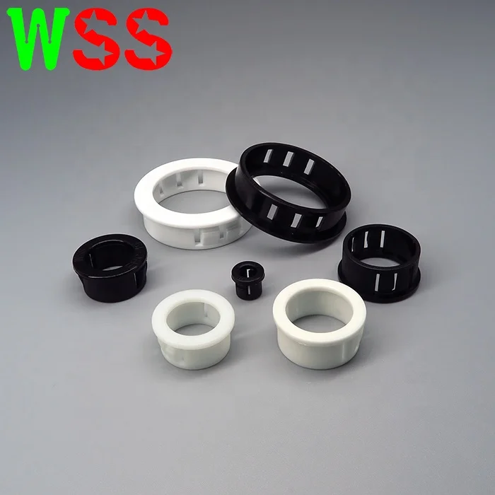 High Quality Ul94-V2 Flanged Plastic Bushing Price Strain Relief Bushing Nylon Bushing