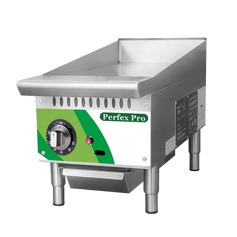 perfex 48' griddle stove grill kitchen gas burner series manual control Restaurant equipment kitchen BTU 30,000 burner