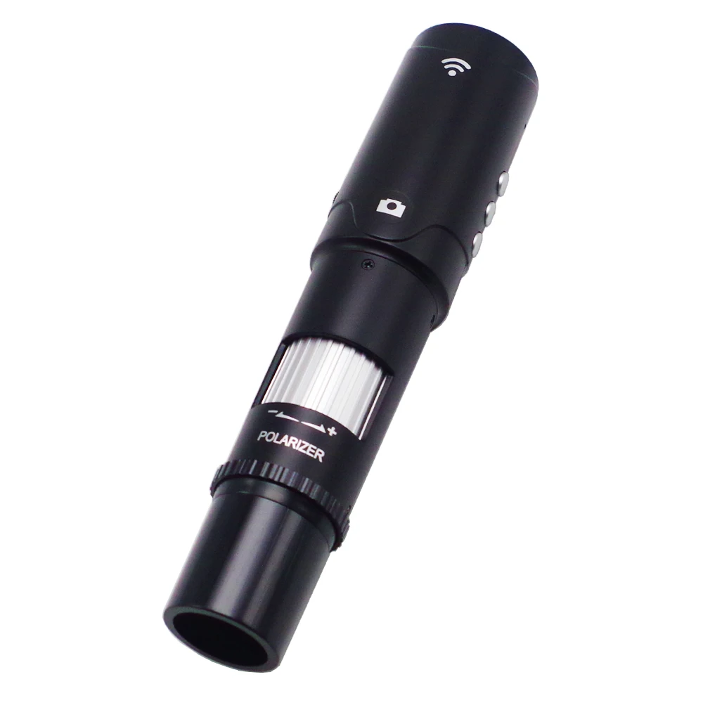 Polarizer UV White Light 3 in 1 Dermatoscope Digital Skin Analyzer Portable with Replaceable Nozzles