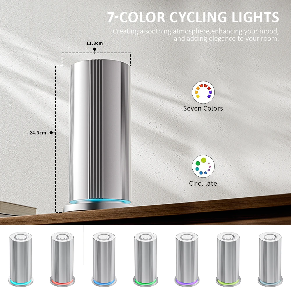 100Ml Air Fresh Mini USB Office Scent Dancer  Cold Mist Fragrance Purifiers Diffuser Scent