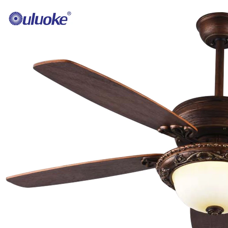  Modern design home appliances air cooling indoor luxury 4 blade lamp ceiling