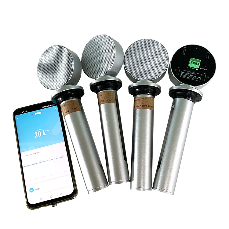 RS485/WIFI, customized air quality detecting oxygen flow meter