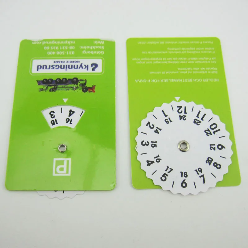 custom paper digital parking clock/parking timer/car parking disc