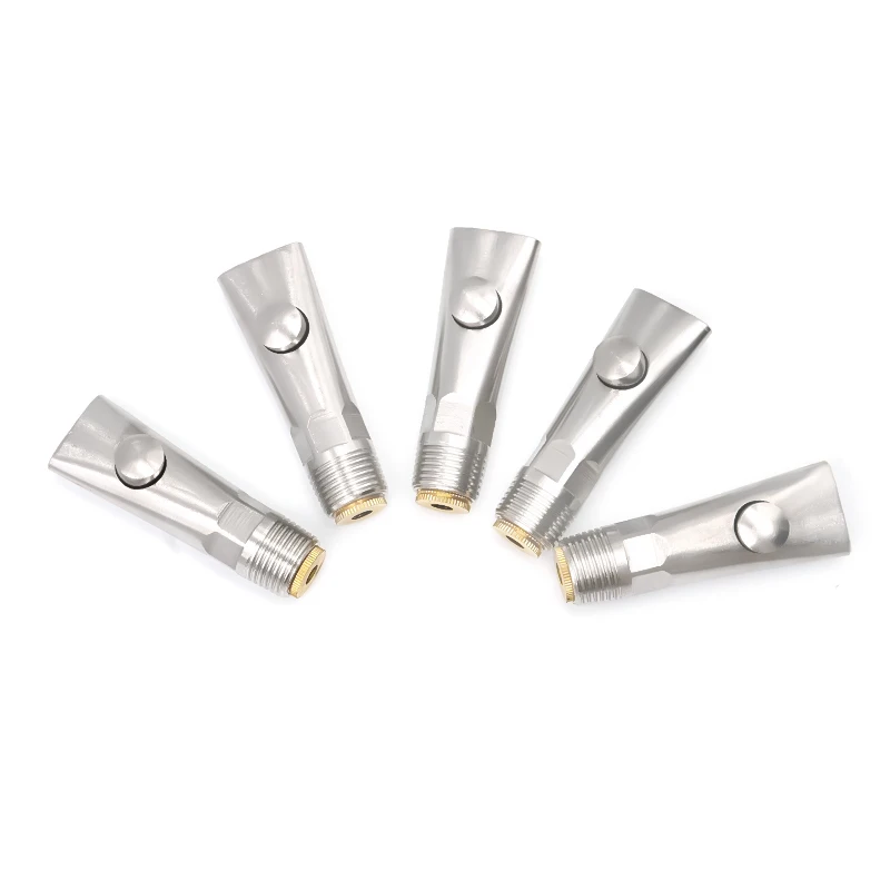 Low Price Anti-splash Stainless Steel Copper Head Pig Nipple Drinker Automatic Piglet Drinking Water Fountain