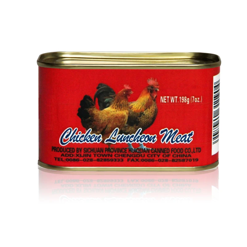 China factory Best Sales Canned Meat Canned Chicken Luncheon Meat