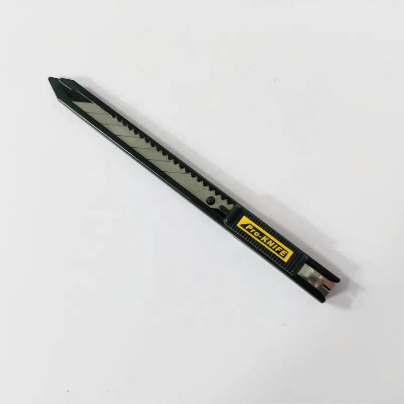 CARIGHT 30 Degree 9mm Extra Sharp Snap off Art Blade Carbon Steel  Utility knife Professional Cutting Knife