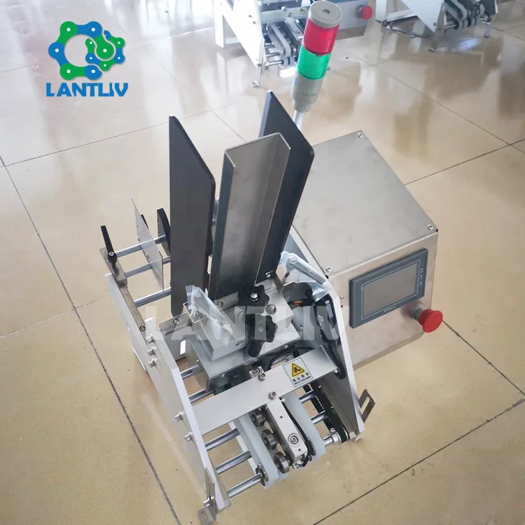 Automatic Brochures Box Carton Cards Friction Paging Dispensing Machine Card Feeder Dispenser Machines for Packing