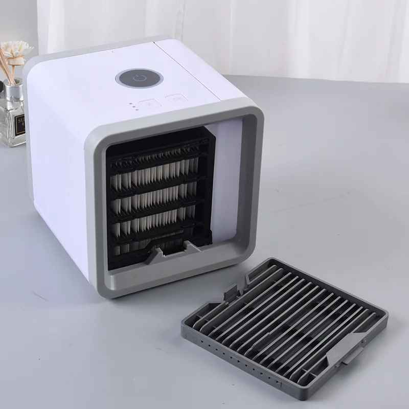 Portable Ac Air Conditioner With 7 Colors LED Lights Mini Air Conditioner Cooling Cooler For Home Use