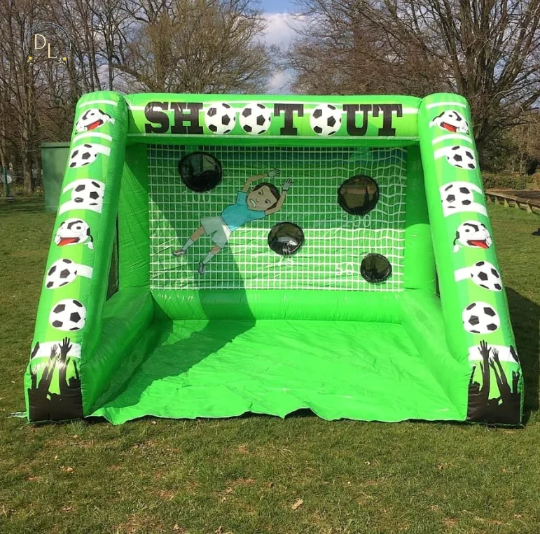 Carnival Inflatable Soccer Target Goal Football Shoot Game Soccer Kick Game Inflatable Football Penalty Shootout
