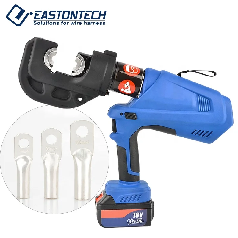 EW-5215 Durable Rechargeable Electro-Hydraulic Cable Lug Terminal Crimper Terminal Crimping machine