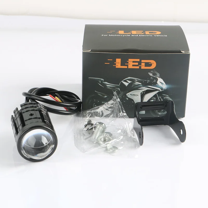 Led Headlights Electric Motorcycle Motorcycle Electric Vehicle Retrofitted Super Bright External Explosion Flash Night Light