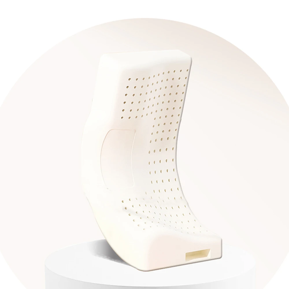 Customized Soft Heating Latex Pillow Massage Health Care Massage For Cervical Vertebrae Electric Neck Massage Pillow