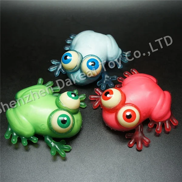 Frog Anti Stress Toy Bulgy Eyes Squeeze Frog funny novelty gift for kid