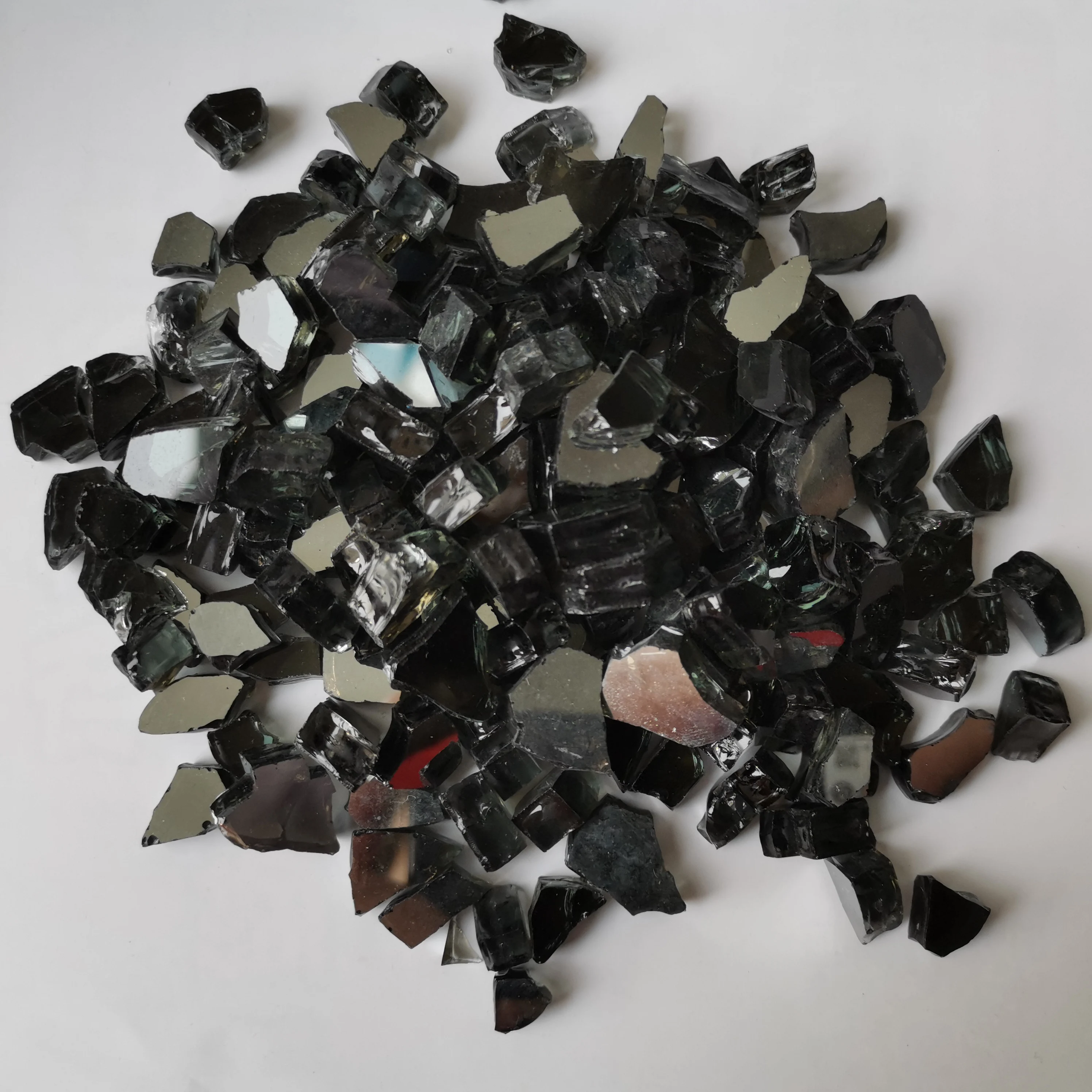 Fireplace Glass Reflective Tempered Fire Glass