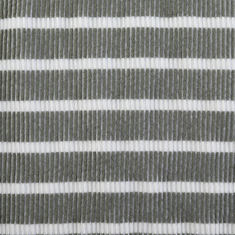 Knit Fabric CVC Spandex Rib heavy fabric