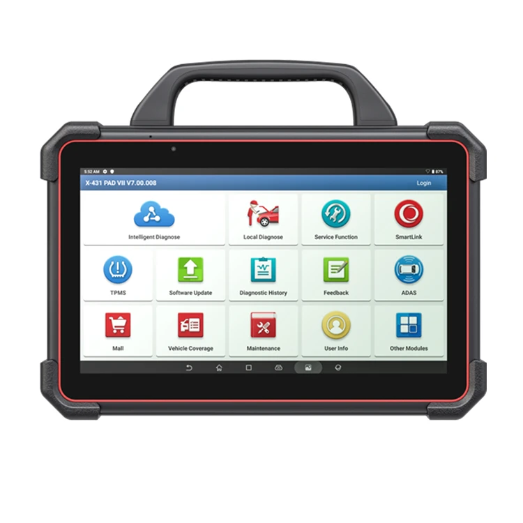 Dropping car scanner launch x431 diagnostic tool launch  x431 pad vii