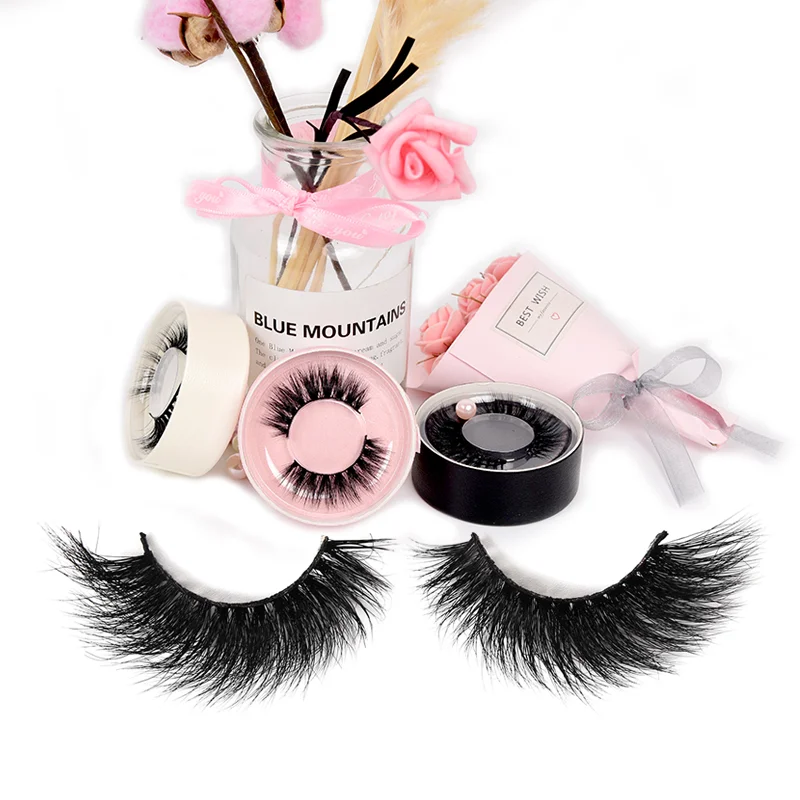 2022 Popular magnetic lashes single or double 3/5/6/10/magnet free glue magnetic eyelashes and custom package Magnetic