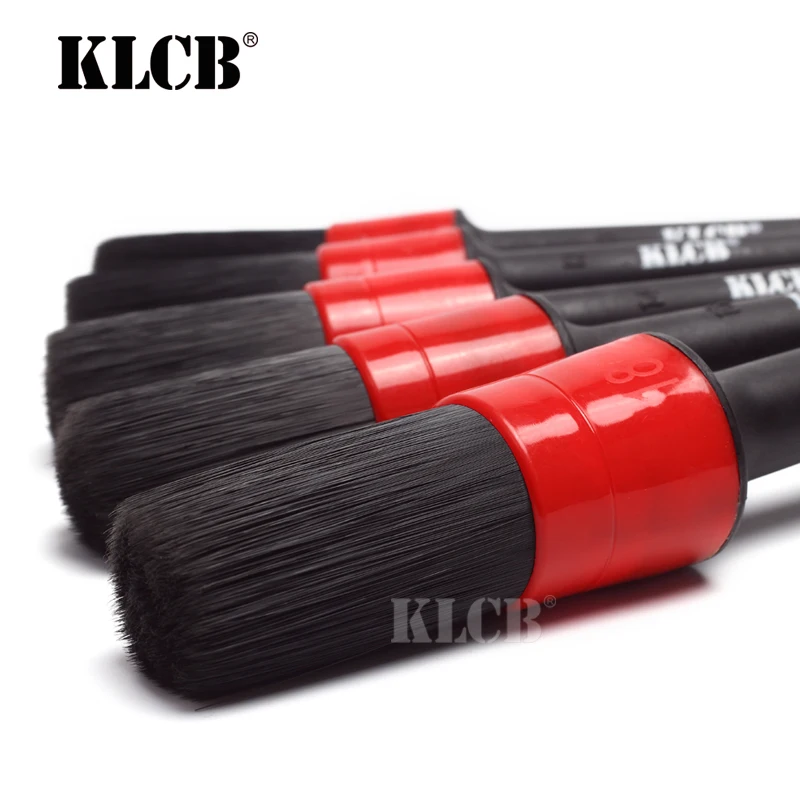 Набор Щеток Для детейлинга и мытья автомобиля щетка для чистки волос в форме кабана инструменты автодетейлинга 5 шт. аксессуары приборной