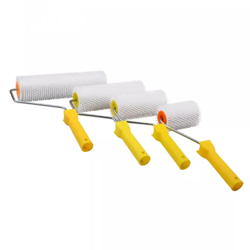 Honey Extractor Beekeeping Tool Plastic Uncapping Needle Roller Wooden Handle Uncapper for Beekeeper Comb Tool