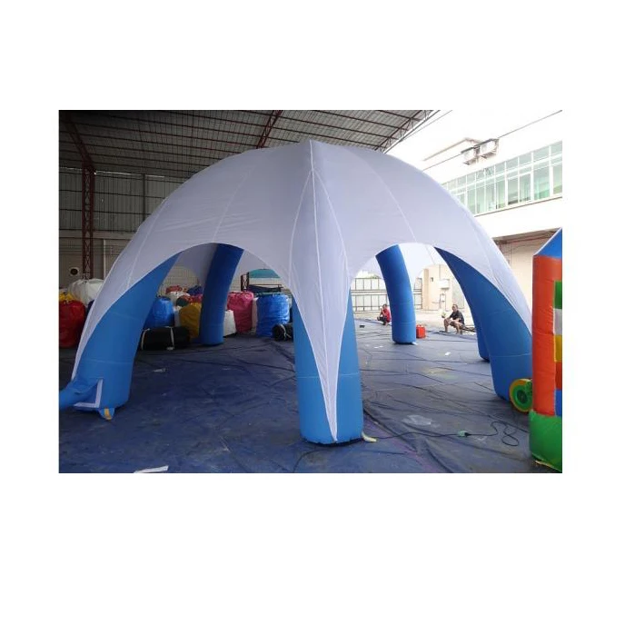 Наружная реклама CAIXIN, надувной купол для футбола и мероприятия, надувная палатка-паук