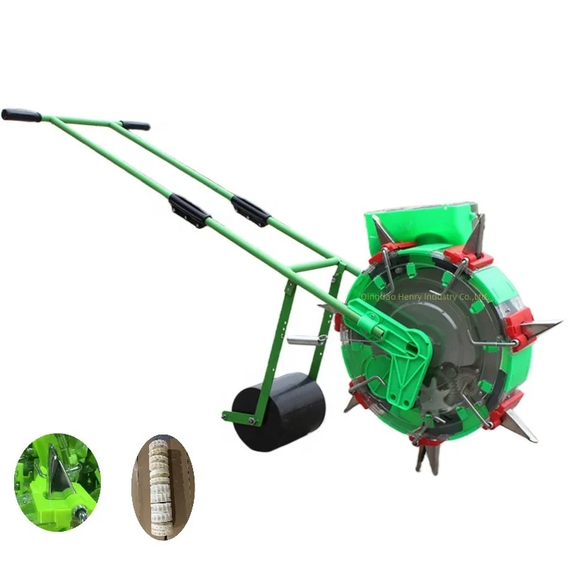 Hot Sale Plastic Seeder Hand Push Corn Maize Planter