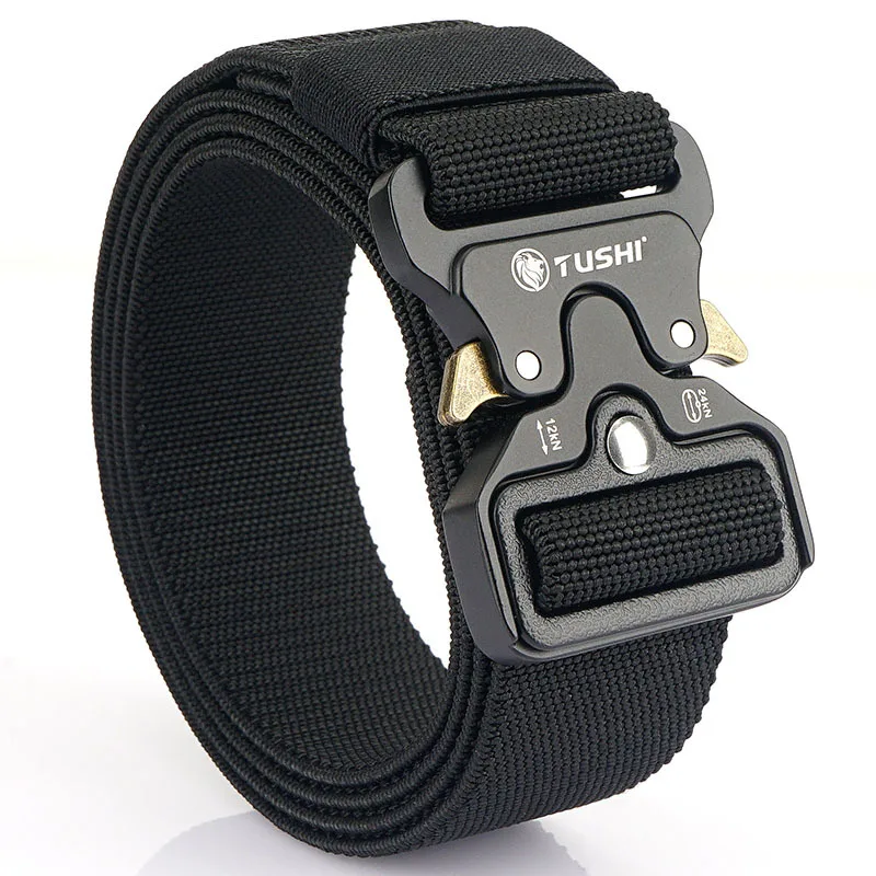 custom high quality Outdoor Utility Durable Tactical Training Nylon Webbing Belt