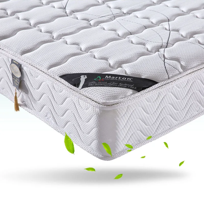 
Hot selling modern home hotel bedroom double bed mattress coconut fiber soft and hard moderate elastic mattress 