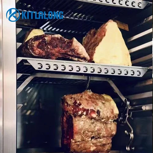 Kitlalong Commercial Kitchen Equipment Meat Ager Curing Dry Aging Refrigerator Age Fridge Dry Aging Cabinet