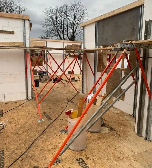 ICF BRACING WITH ADJUSTMENT ICF SUPPORT SYSTEM ICF BRACING SYSTEM