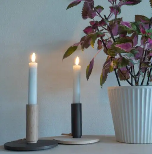 Новые беспламенные Конические СВЕТОДИОДНЫЕ свечи с фитилем