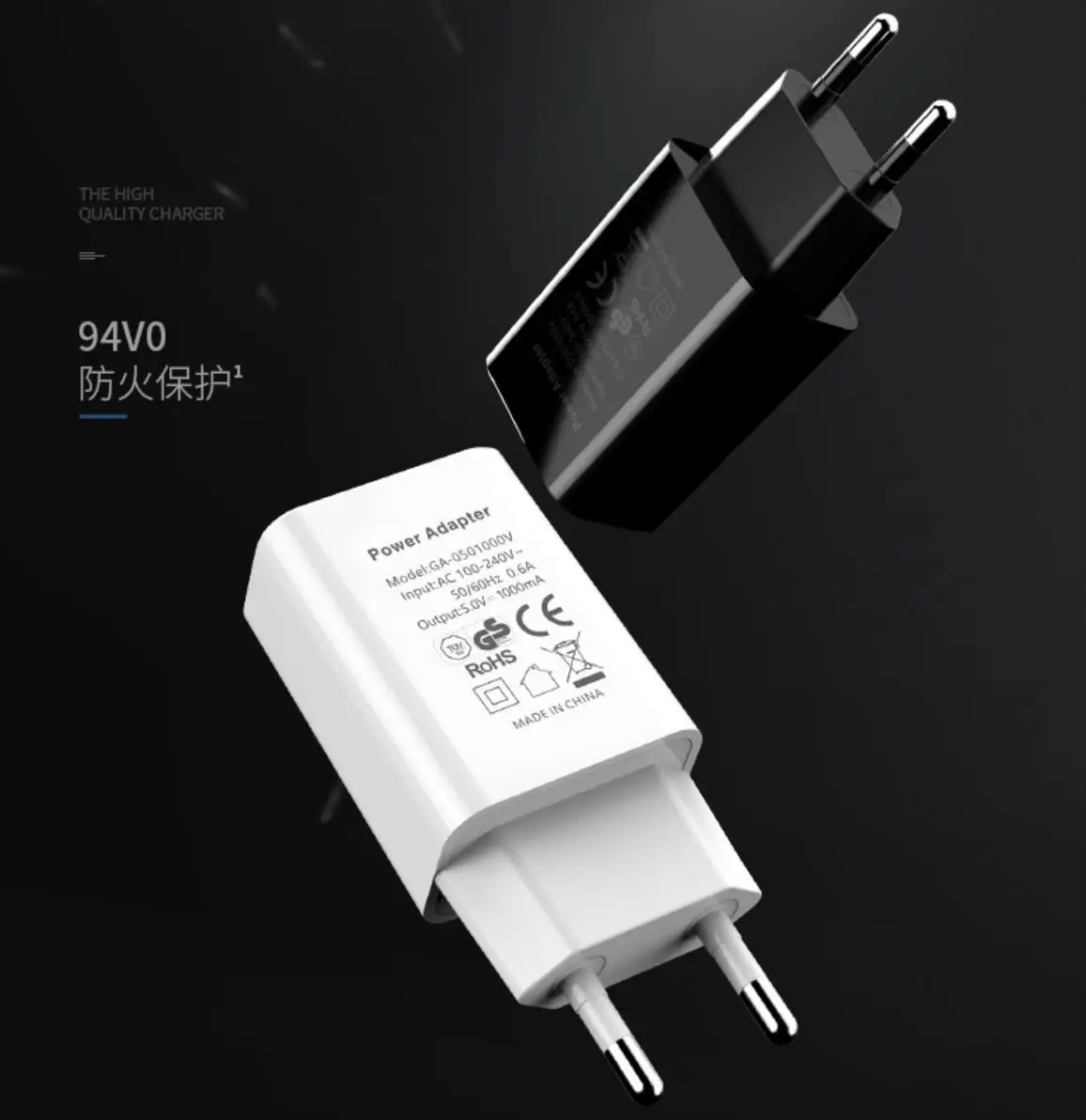 
Gleam lumi phone led fairy lights USB port travel power adapter EU UK US JP AU 5V1A adapter charger 