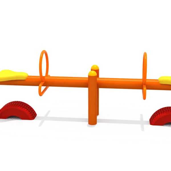 Park outdoor playground see saw playground equipment