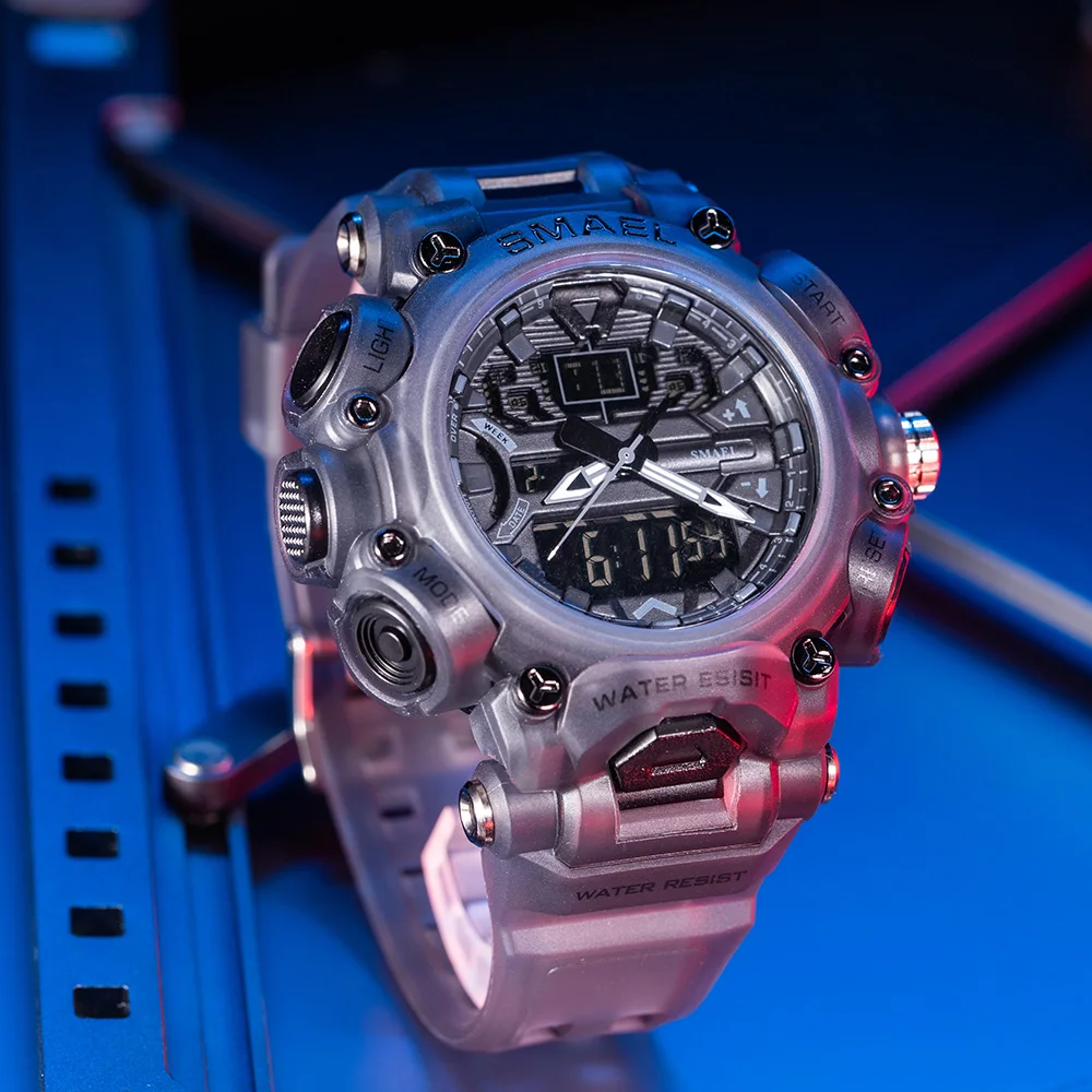 SMAEL 8053 many colors sport watch waterproof