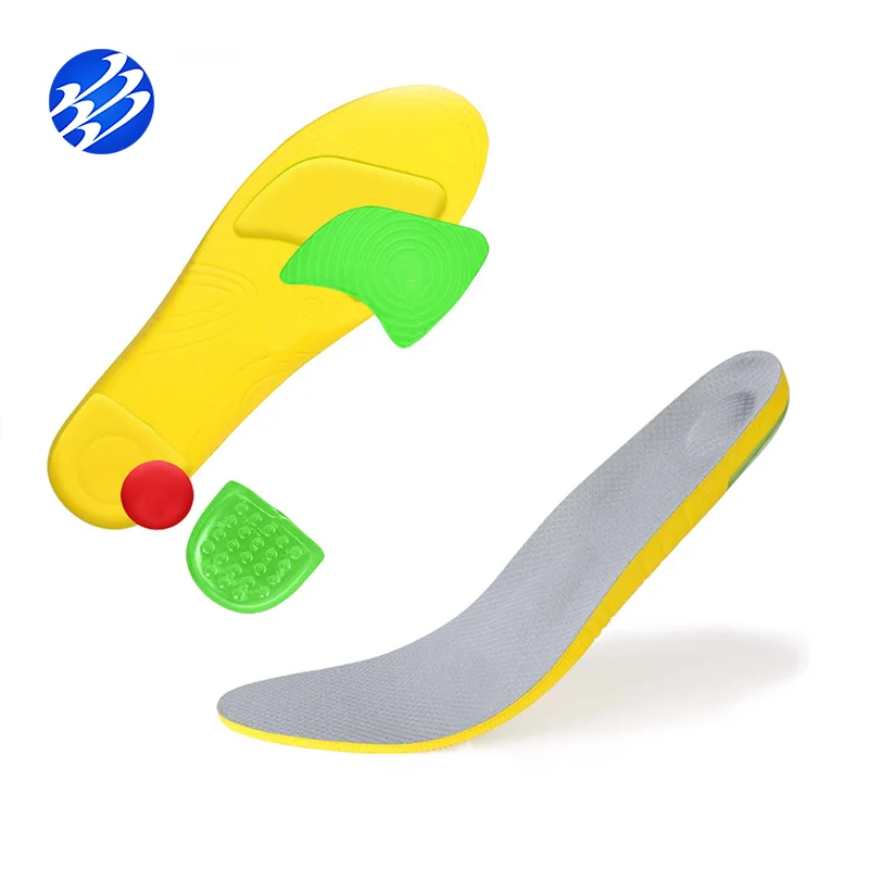 Best Selling Wholesale insole board eva Sublimated male and female plug-in elevated insole cheap height shoe insoles