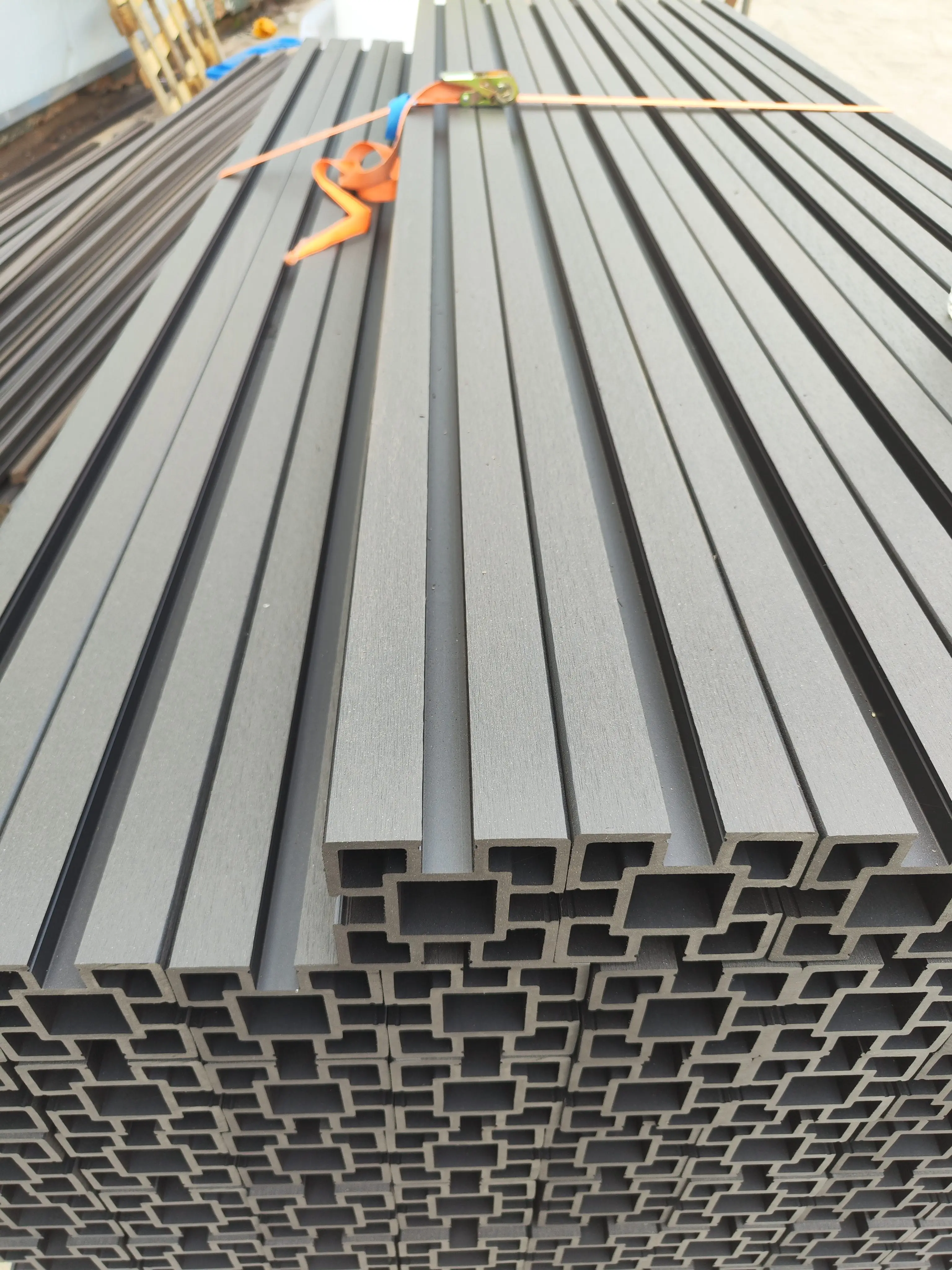 composite FENC fence panels  PVC wood garden yard fence privacy outdoor wpc wood plastic