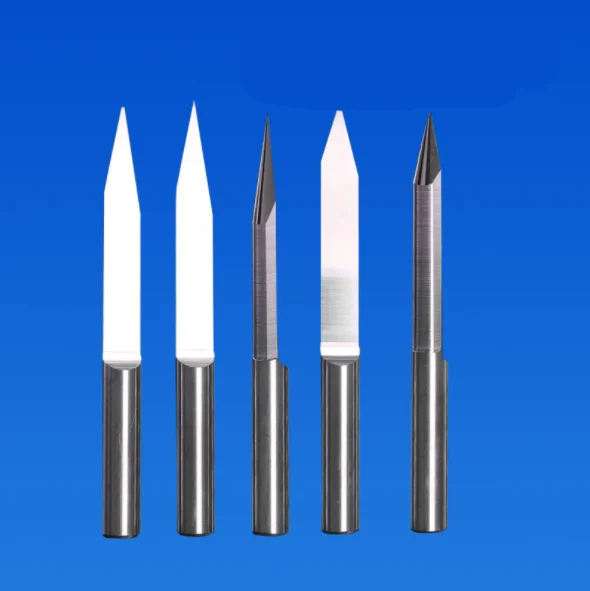 cnc machine rotar milling cutter with tungsten carbide for end mill 3.175mm cnc tool drill bits flat bottom knife milling cutter