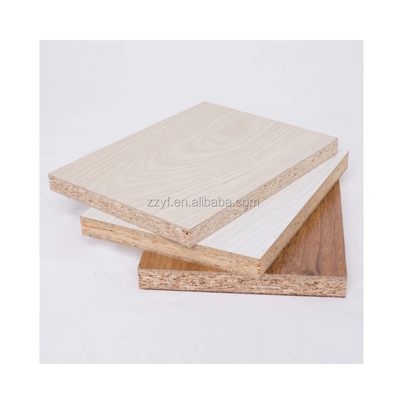 Chipboard Double Surface Glossy Coating Particle Board 18mm Melamine Paper 25.4 mm X 1220